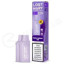 Lost Mary BM600 - Replacement Prefilled POD - Triple Berry Ice  - 20mg/mL